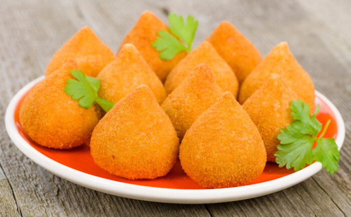 Coxinha congelada (pacote 5 unidades)
